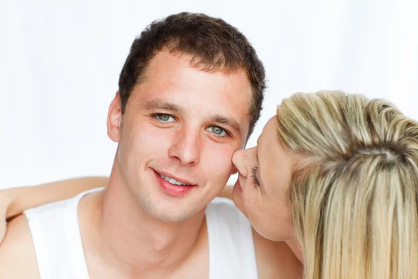 Close-up of lovers together — Stock Photo, Image