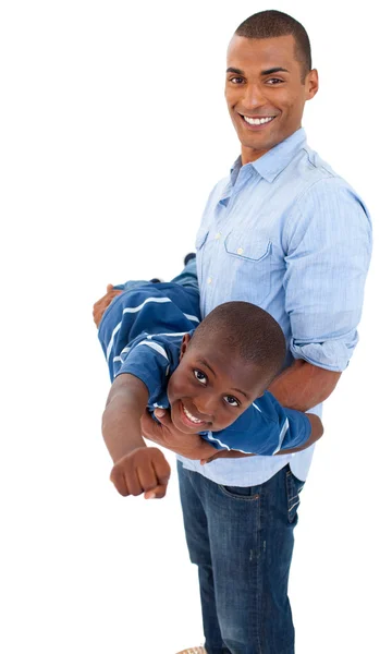 Father playing with his son — Stock Photo, Image