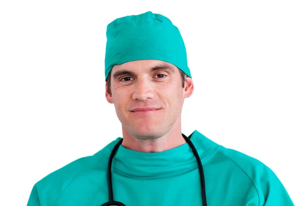 Portrait of an assertive surgeon — Stock Photo, Image