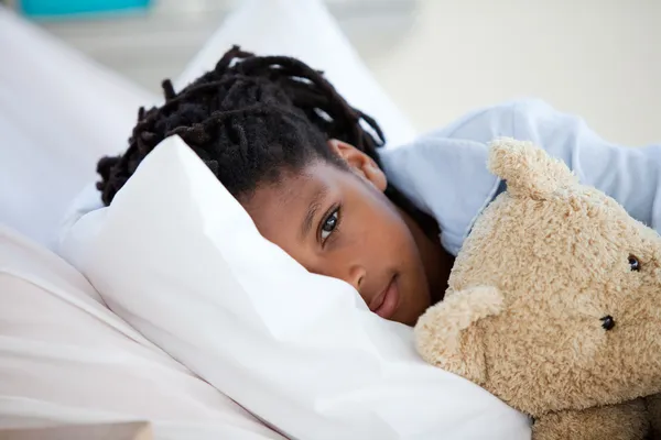Young Boy in Hospital — Stock Photo, Image