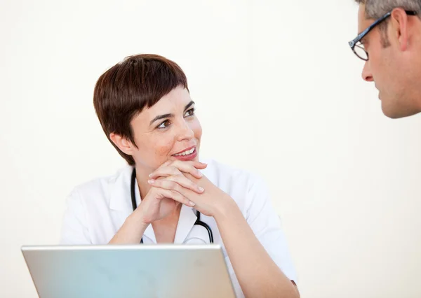 Female Doctor in a hospital — Stock Photo, Image