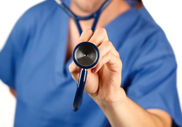 Close-up of a stethoscope — Stock Photo, Image