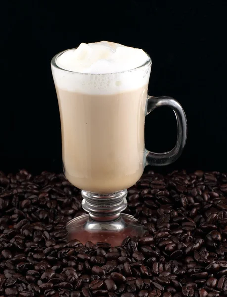 Ранкова кава з квасолею — стокове фото