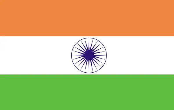 Intian lippu — kuvapankkivalokuva