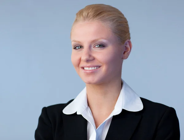 Happy and confident Businesswoman — Stock Photo, Image