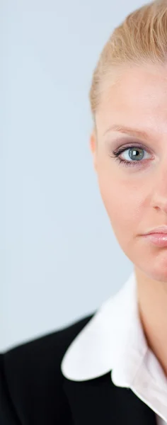 Abstract view of a woman with a sad face — Stock Photo, Image