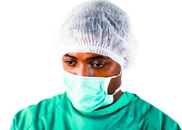 Headshot van een chirurg — Stockfoto