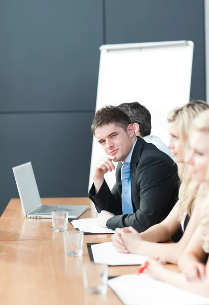 Business team happy wotking together — Stock Photo, Image