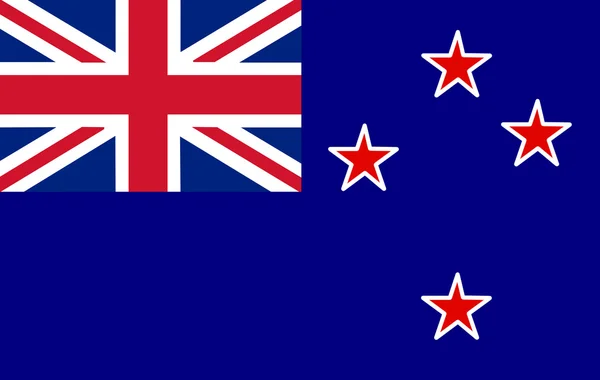 Yeni Zelanda bayrağı — Stok fotoğraf