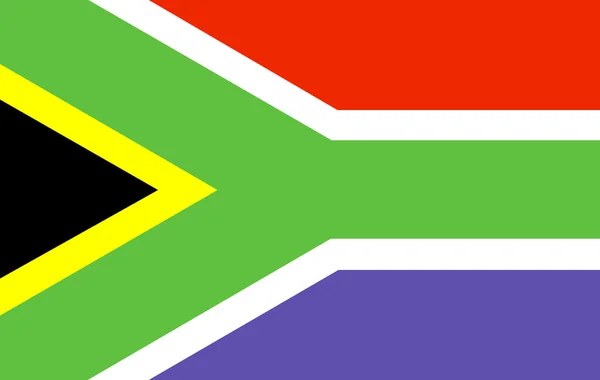 África do Sul Bandeira — Fotografia de Stock