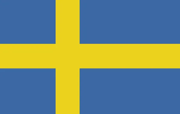 Swedish Flag — Stock Photo, Image