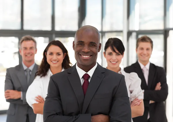 Business team in an office — Stock Photo, Image