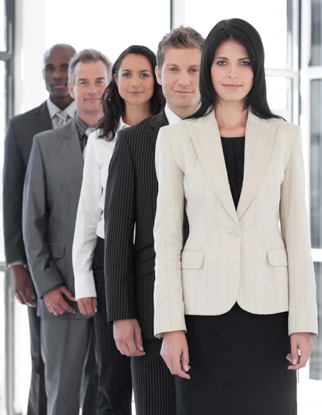 Líder empresarial feminina confiante — Fotografia de Stock