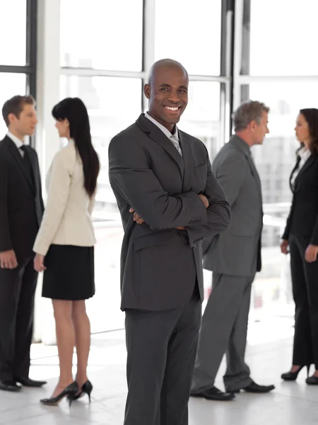 Equipe de negócios de comprimento total — Fotografia de Stock