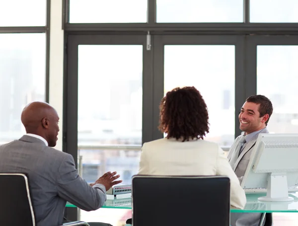 Business team in a meeting — Stock Photo, Image