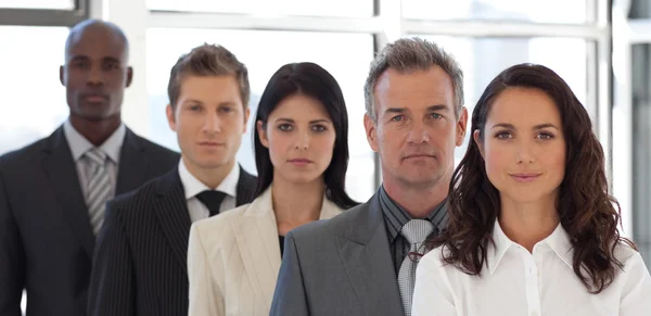 Multi Ethnic Business group looking at Camera — Stock Photo, Image