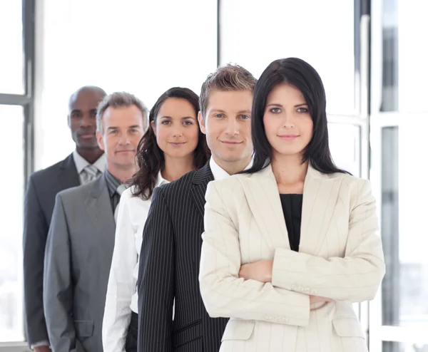 Säker kvinnliga företagsledare — Stockfoto
