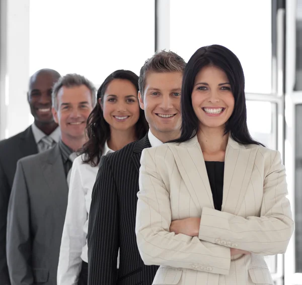 Säker kvinnliga företagsledare — Stockfoto