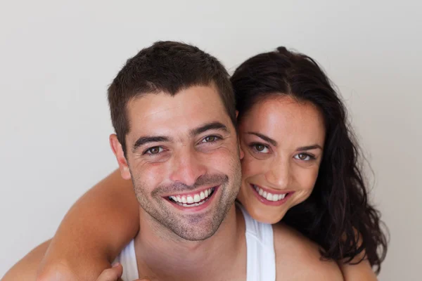 Portrait of a smiling couple — Stock Photo, Image