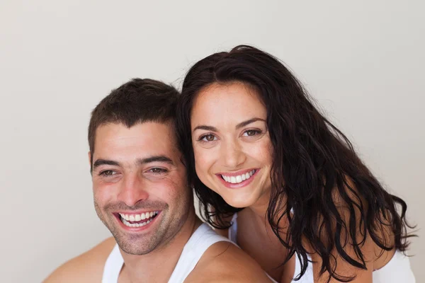 Delighted couple relaxing in each others Company — Stock Photo, Image