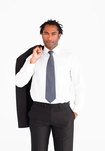 Well-dressed businessman looking at the camera — Stock Photo, Image