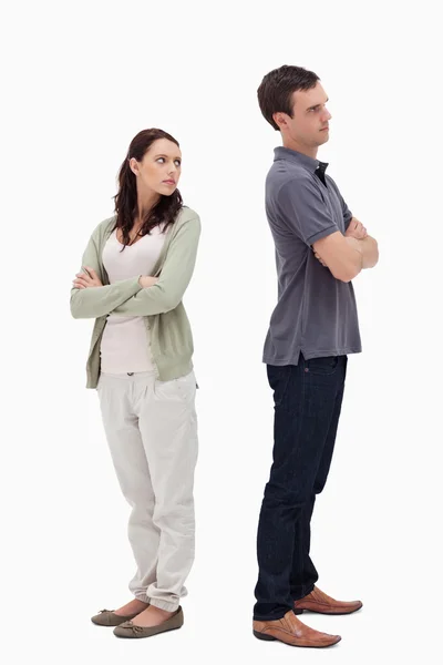 Couple in disagreement — Stock Photo, Image