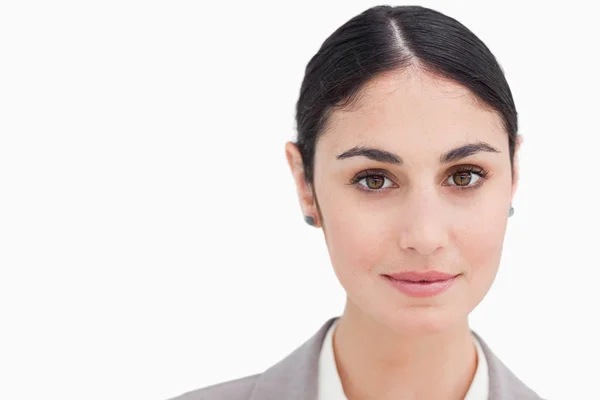 Close up of young businesswoman — Stock Photo, Image