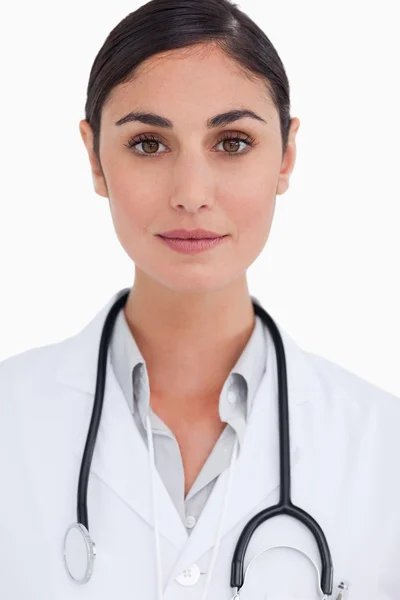 Close up of female doctor — Stock Photo, Image