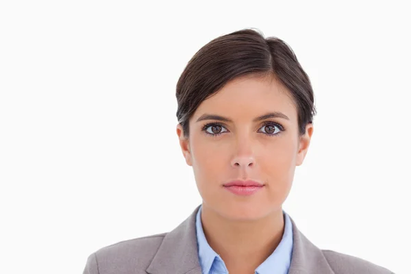 Close up of female entrepreneur — Stock Photo, Image