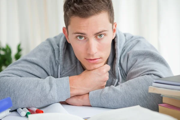 Portrait of a student resting — Stock Photo, Image