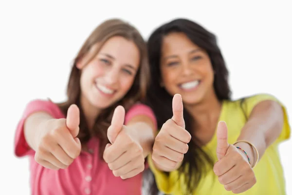 The thumbs-up — Stock Photo, Image