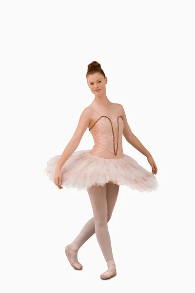 Балерина стоит — стоковое фото