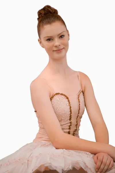 Smiling ballerina — Stock Photo, Image