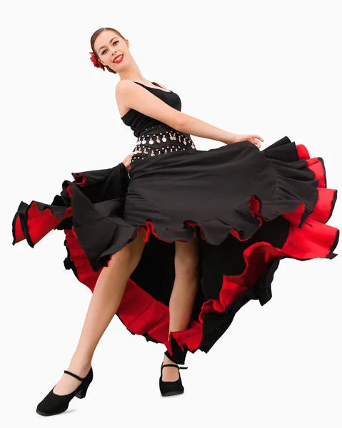 stock image Dancing woman about to spin