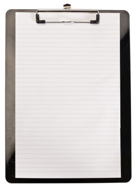 Clean note pad clipart