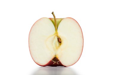 Half apple clipart