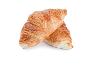 Golden croissants clipart