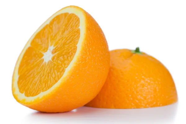 Halved orange — Stock Photo, Image