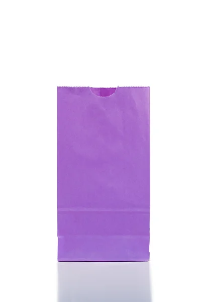 紫紙バッグ — ストック写真