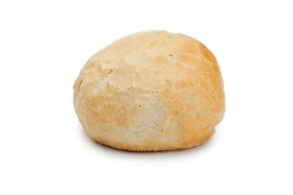 Broodje geïsoleerd op een witte achtergrond — Stockfoto