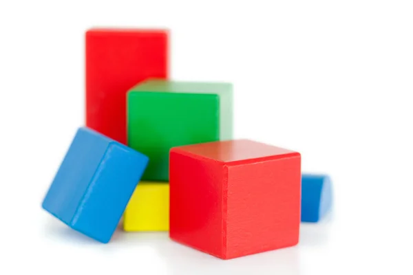 Children's wooden blocks — Φωτογραφία Αρχείου