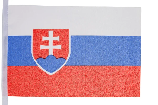 Slovakian flag — Stock Photo, Image
