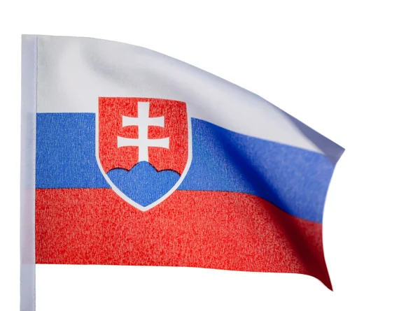 Slovakian flag — Stock Photo, Image