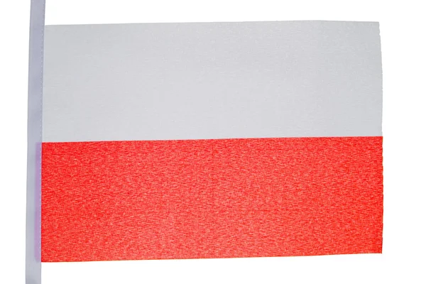 Polish flag — Stock Photo, Image