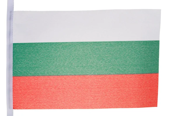 Bandeira da Bulgária — Fotografia de Stock