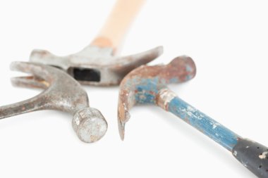 Three nail hammers clipart