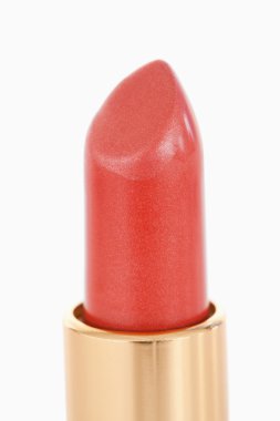 Portrait of a pale red lipstick clipart