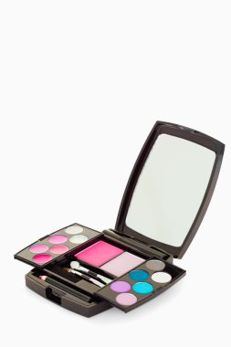 Close up of a makeup palette clipart