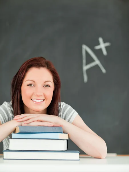 Portrait of a studious young woman — Stock Photo, Image