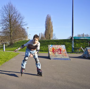 genç çocuk koruma kit silindir-blading içinde